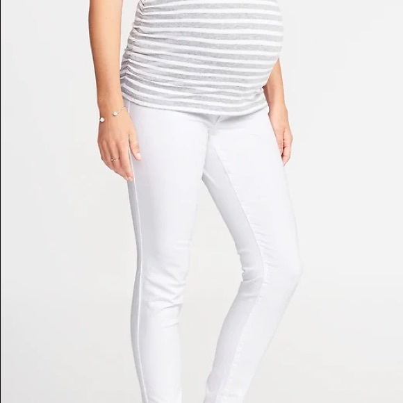 old navy rockstar maternity jeans